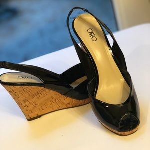 Cato Peep toe Wedge
